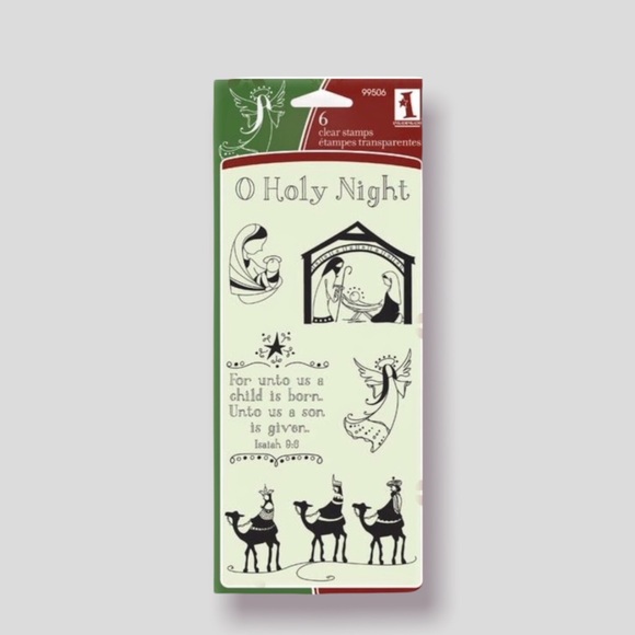 Inkadinkadoo Nativity Christmas Stamp Set - Picture 1 of 6